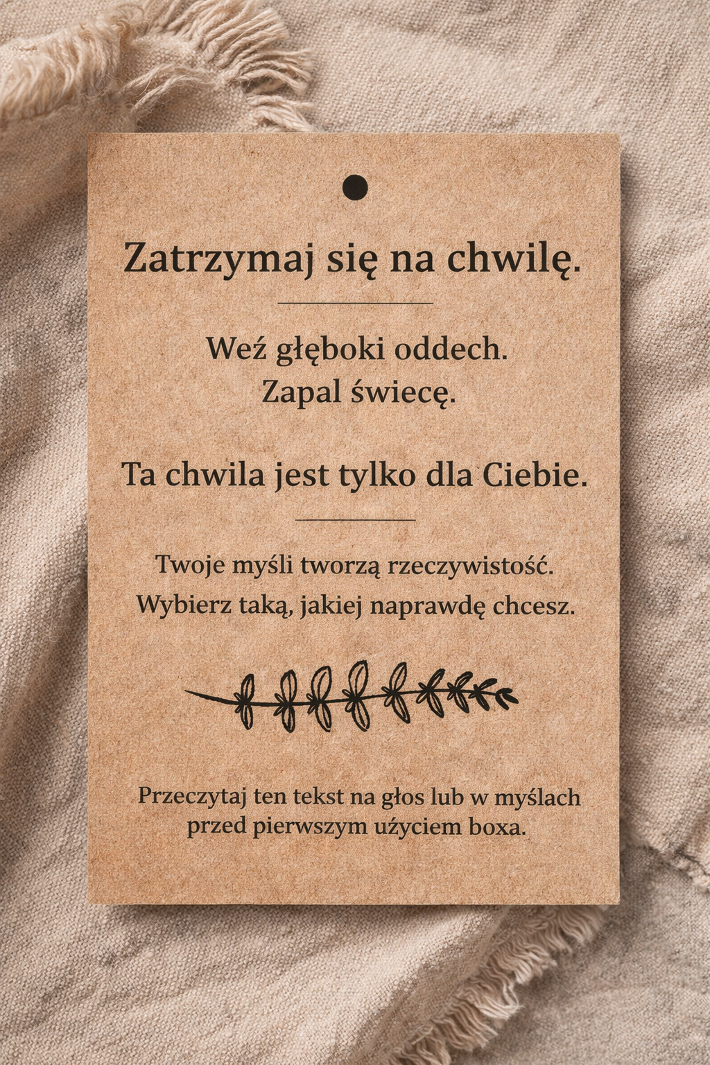 Klucz Do Pozytywnej Zmiany – Box Rytuału i Świadomej Zmiany
