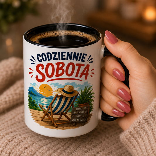 KUBEK PREZENTOWY DLA EMERYTA EMERYT EMERYTURA PREZENT CERAMIKA 330